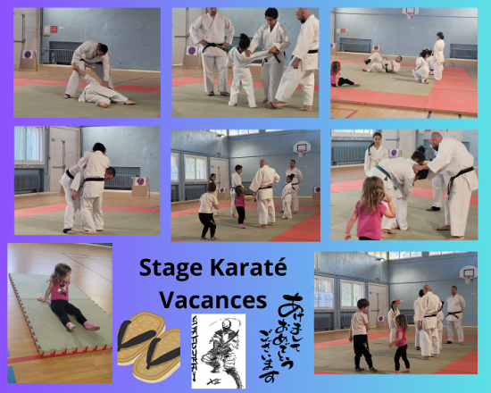 Samourai 13 stage karate vacances 1